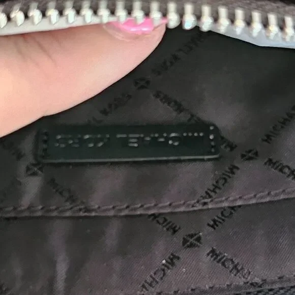 Michael Kors Women's Jet Set Travel MK Logo Print Handbag Purse For Women - Picture 8 of 11